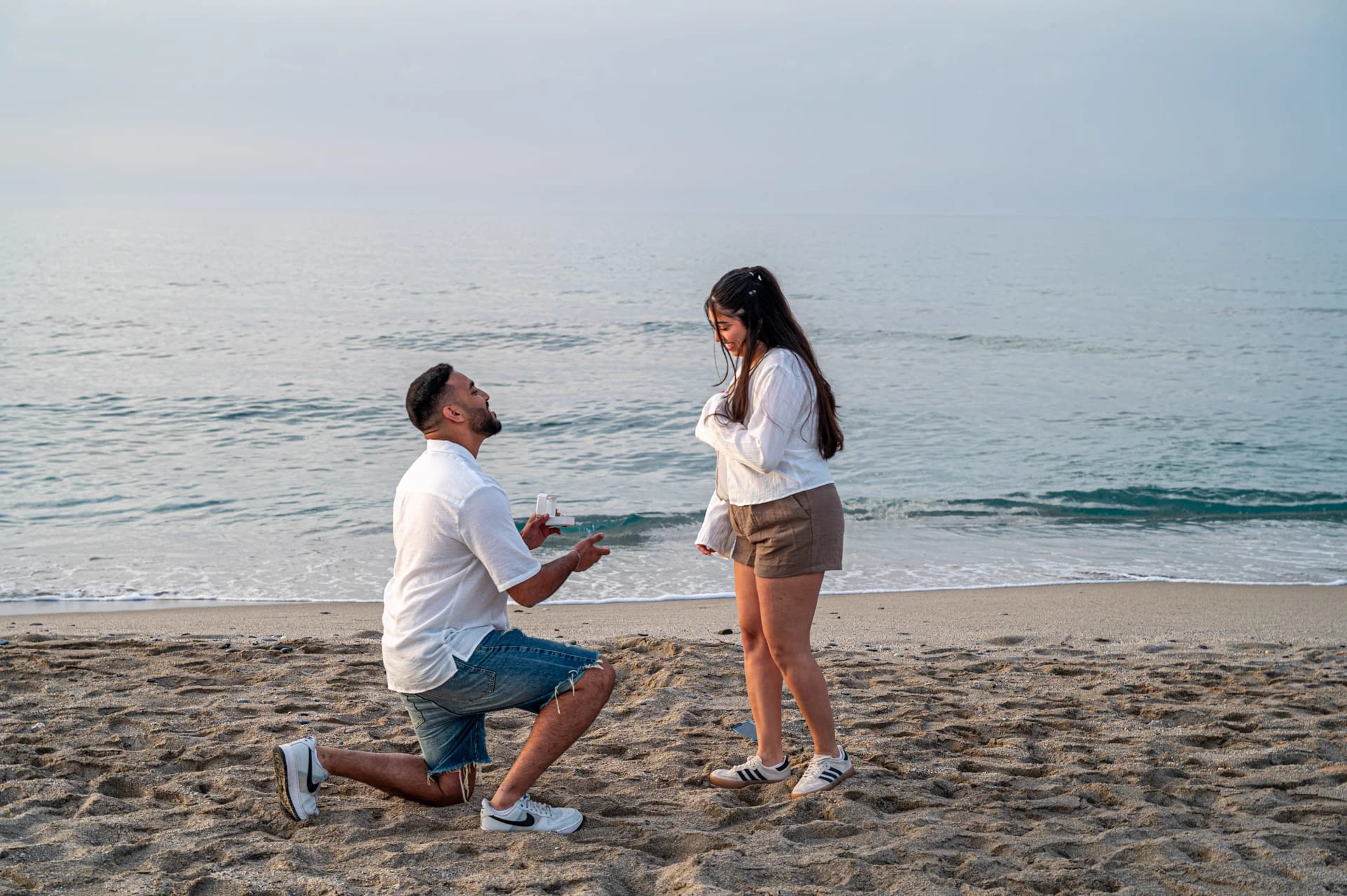 Amit & Tohar Proposal at Aposelemis Beach, Crete